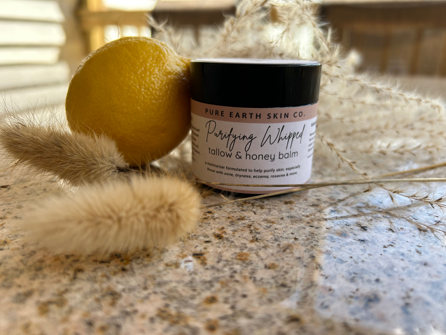 Purifying Whipped Tallow & Honey Balm