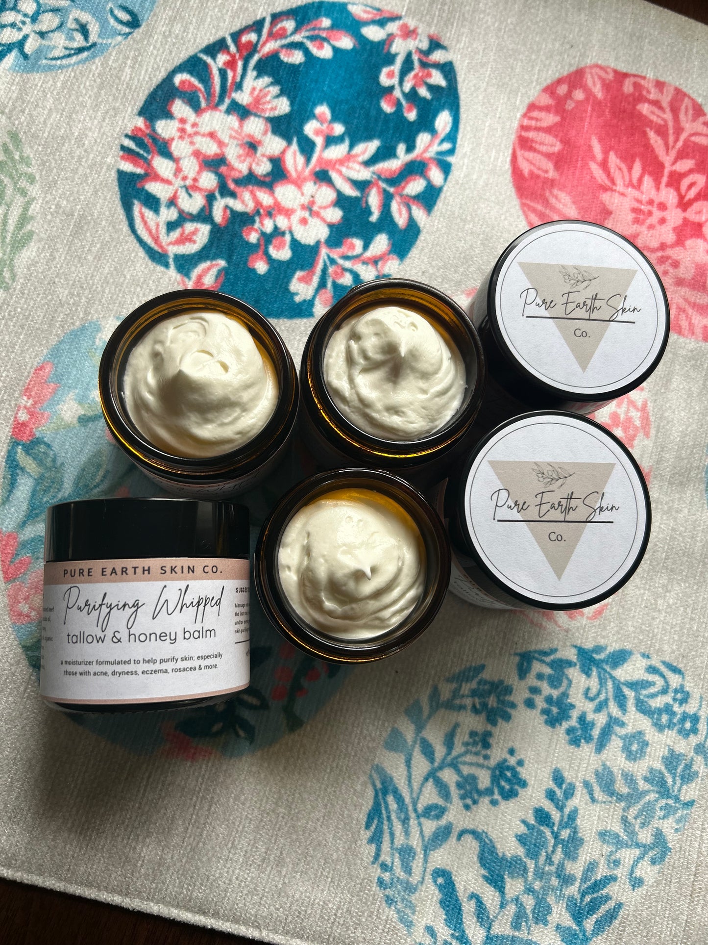 Purifying Whipped Tallow & Honey Balm