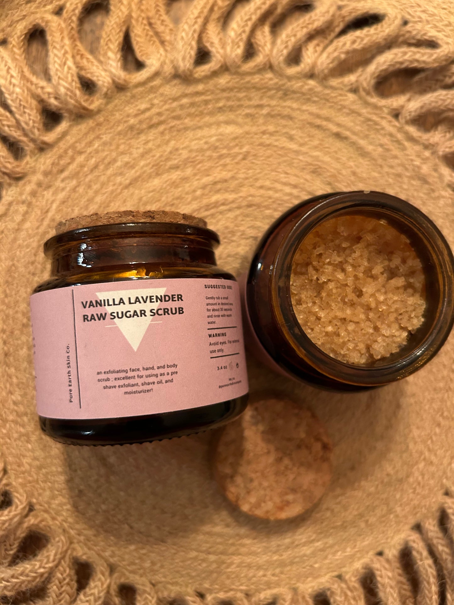 Exfoliating Raw Sugar Scrub