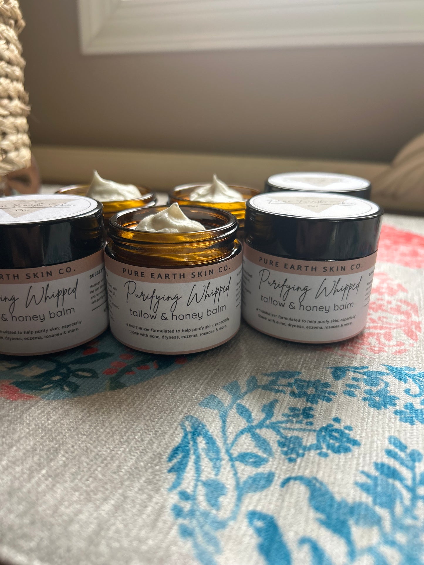 Purifying Whipped Tallow & Honey Balm